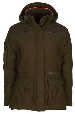 Pinewood 3892 Smaland Forest Padded Damen Jacke Jagdgrün (114)