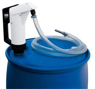 Piusi AdBlue® Handpumpe SuzzaraBlue für 200l Fass mit 3m Schlauch und Gewindeadapter