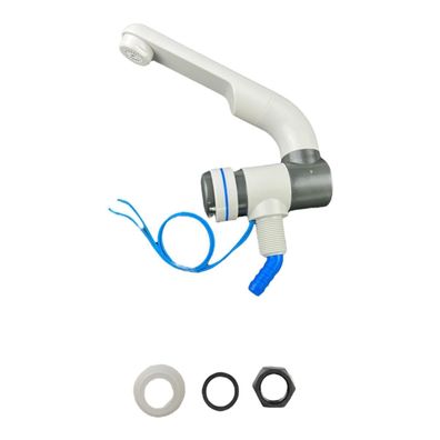 Automatikhahn Compact grau anthrazit 12V Wohnmobil Wohnwagen Caravan