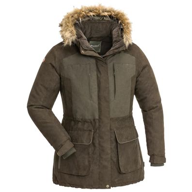 Pinewood 3884 Abisko 2.0 Damen Jacke Wildlederbraun (241)