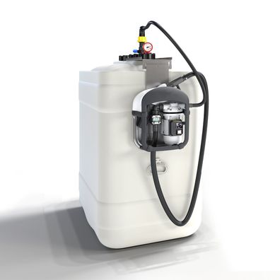 Doppelwandige 1000l Tankstation mit PIUSI Pumpenset SuzzaraBlue3 Pro