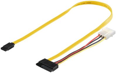 Goobay PC Datenkabel, 1,5 Gbits/3 Gbits/6 Gbits - SATA Standard Stecker > SATA