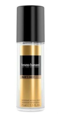 Bruno Banani Man's Best Deodorant Spray, 75ml