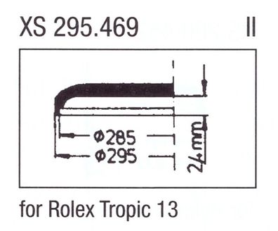 Glas XS 295.469 Stülpglas Kunststoff