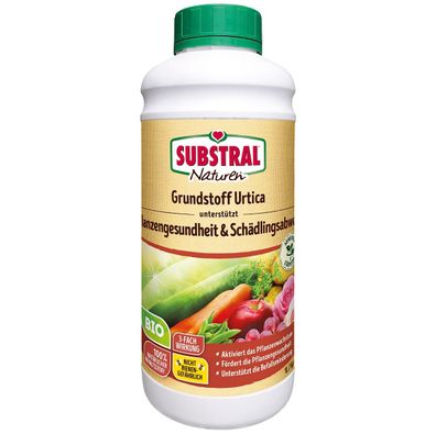 SUBSTRAL® Naturen® Grundstoff Urtica Pflanzengesundheit & Schädlingsabwehr 1 Liter