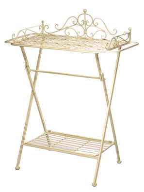 Butlers tray Serviertisch Gartentisch Eisen Garten Klapptisch Beistelltisch