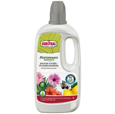 SUBSTRAL® Naturen® Performance Organics Balkon-& Kübelpflanzen-Nahrung 1 Liter