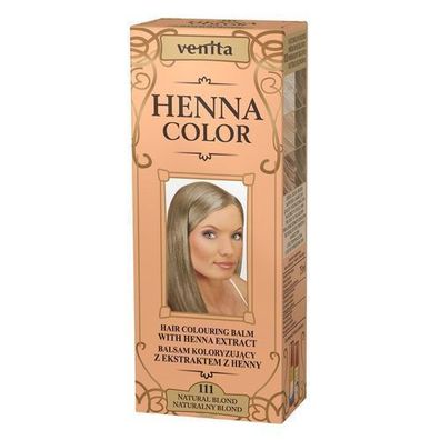 Venita Henna Farb-Balsam Naturlicher Blond 111, 75ml