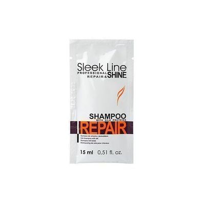 Stapiz Seidenshampoo fér strapaziertes Haar, 15ml