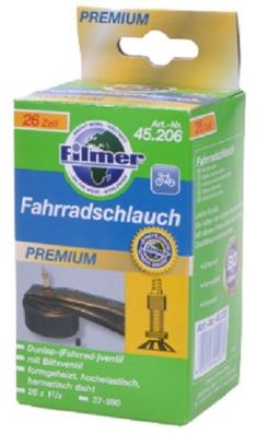 Filmer 45.206 Fahrradschlauch Premium 26x1 3/8 Dunlop