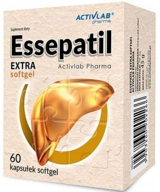 Activlab Essepatil Leberregeneration Lebergesundheit Leber Essentiale 60 Kapseln