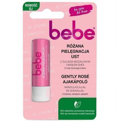 Bebe Young Care, Rosen Lippenpflege, 4.9g