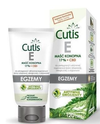 Cutis E - CBD Hanfcreme für Ekzeme 120ml