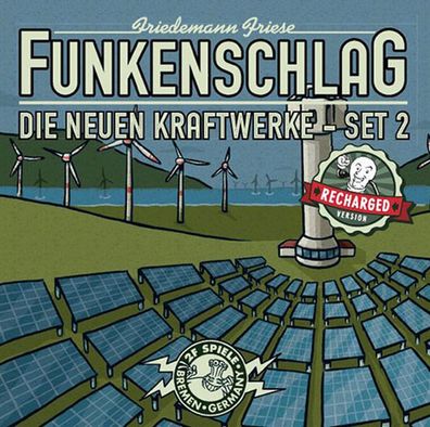 Funkenschlag | Die neuen Kraftwerke Set 2 - Erweiterung