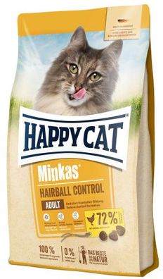 HappyCat Minkas Hairball Geflügel 500g