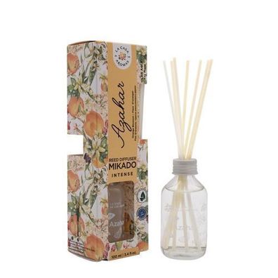 Intensiver Orangenblétenduft - Aromatisches Mikado-Stäbchen, 100ml