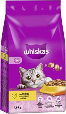 Whiskas Trock. Seni.7+ Huhn 1,9kg