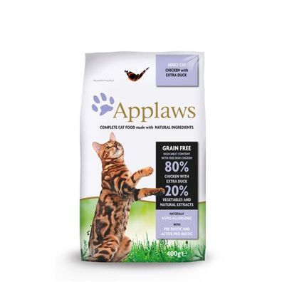 Applaws Cat Trockenfutter Huhn &amp; Ente 400g