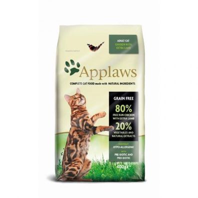 Applaws Cat Trockenfutter Huhn &amp; Lamm 400g