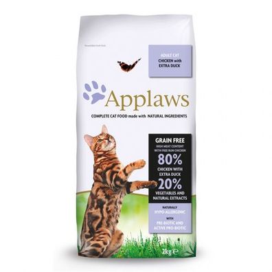 Applaws Cat Trockenfutter Huhn &amp; Ente 2kg