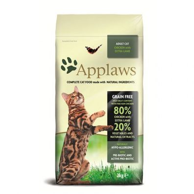 Applaws Cat Trockenfutter Huhn &amp; Lamm 2kg