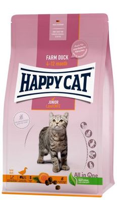 HappyCat Junior Land Ente 4kg