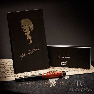 Montblanc Meisterstück Donation Pen Johann S. Bach Füllfederhalter ID 05712 OVP