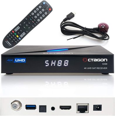 Octagon SX88 4K UHD S2 + IP Multistream SAT Receiver