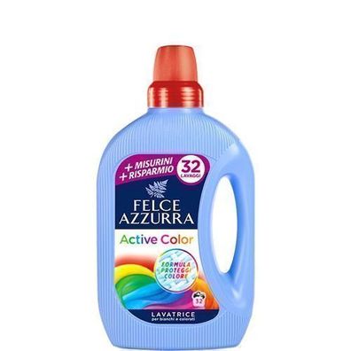 Felce Azzurra Active Color Waschmittel für 32 Waschgänge