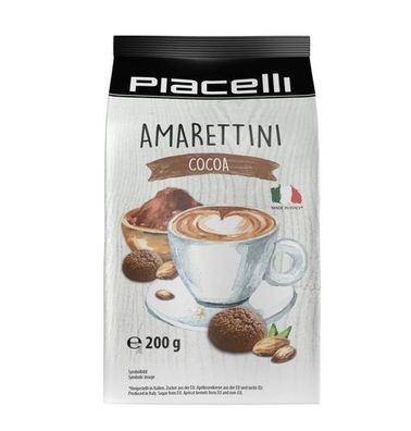 Piacelli Amarettini mit Kakao, 200 g - Feine deutsche Cookies