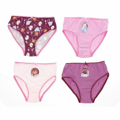 Frozen Unterhose Kinderunterwäsche 4er Pack – Bequem und Farbenfroh