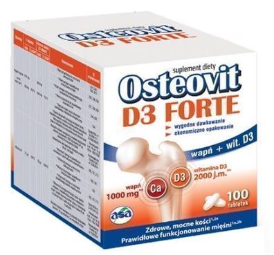 Osteovit D3 forte 100 Tabletten - Vitamin D Supplement