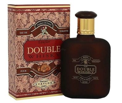 Evaflor Double Whisky Für Herren Eau de Toilette, 100ml