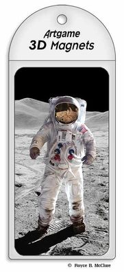 3D Magnet Moon Walk - Mondspaziergang