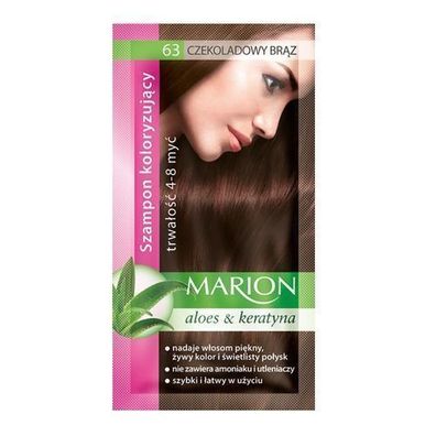 Marion Haarfärbeshampoo 63 Schokobraun 40 ml