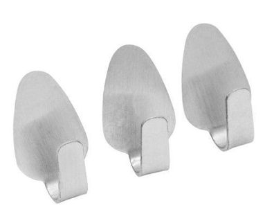 Fackelmann 2cm Klebehaken, 3er Pack