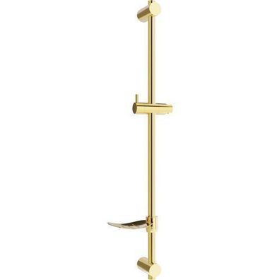 Mexen DF Duschstange mit Seifenschale 80 cm, Gold - 79382-50