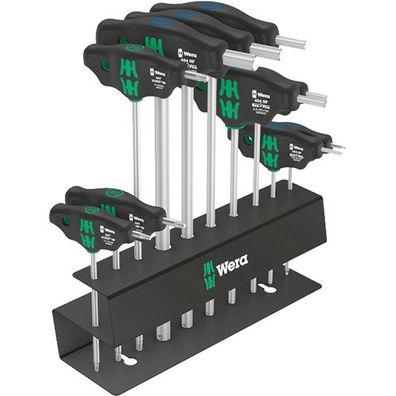 WERA Schraubendrehersatz "Bicycle Set 6" Quergriff 10-tlg