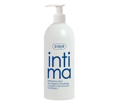 Ziaja Intima, Pflegecreme für Intimhygiene mit Hyaluronsäure, 500ml