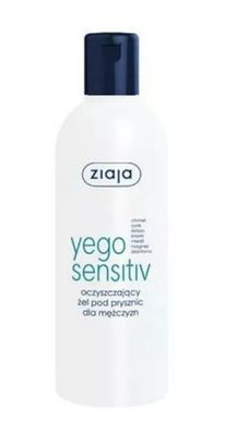 Ziaja Yego Sensitiv Männer Duschgel, 300ml - Sanfte Reinigung