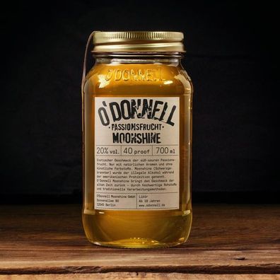 O´Donnell Moonshine 700ml Passionsfrucht 20% vol. Neuware