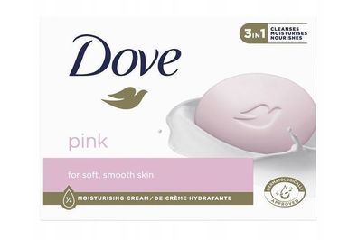 Dove Seifenstück Pink 90g - Feuchtigkeitspflege