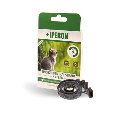 1 - 2 Stk. IPERON® Flohhalsband Katze 42 cm