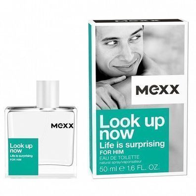 Mexx Look Up Now Eau de Toilette fér Herren, 50 ml