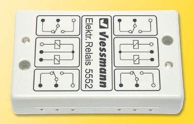 Viessmann 5552 Elektronisches Relais 2 x 2UM allgemein