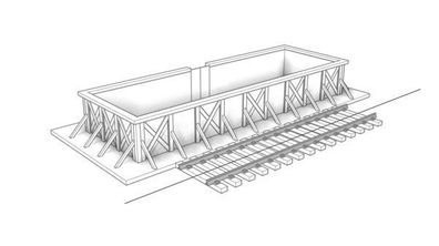 KM1 400790 Kohlelager Gerstetten Bausatz Spur 1