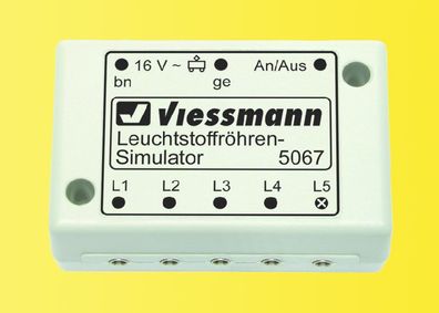 Viessmann 5067 Leuchtstoffröhren-Simulator allgemein