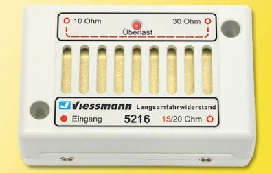 Viessmann 5216 Langsamfahrwiderstand allgemein