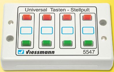 Viessmann 5547 Tasten-Stellpult 2-begriffig allgemein