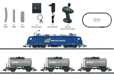 Trix 11158 Digital-Startpackung ?Güterzug? BR 120 Spur N